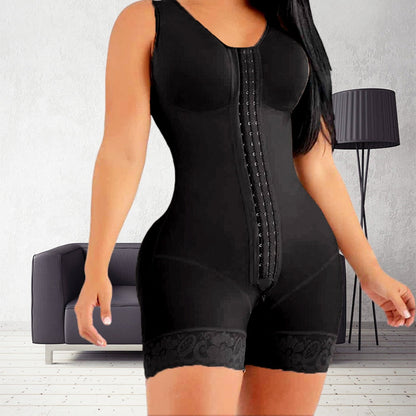 Fajas Colombianas Post Surgery Shapewear Compression Gaine amincissante Femme Ventre plat Lace Shaper Short Bodyshaper