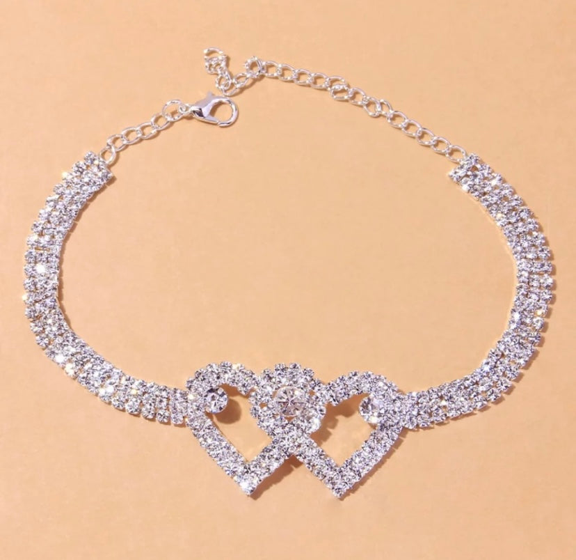 Bracelet de cheville Coeur X Coeur