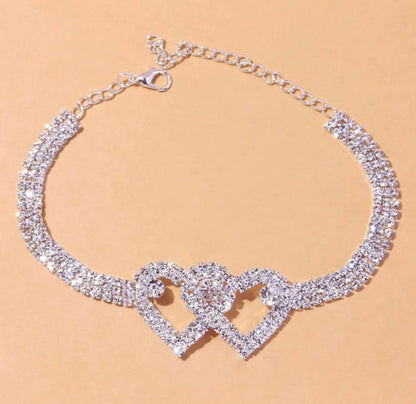 Bracelet de cheville Coeur X Coeur